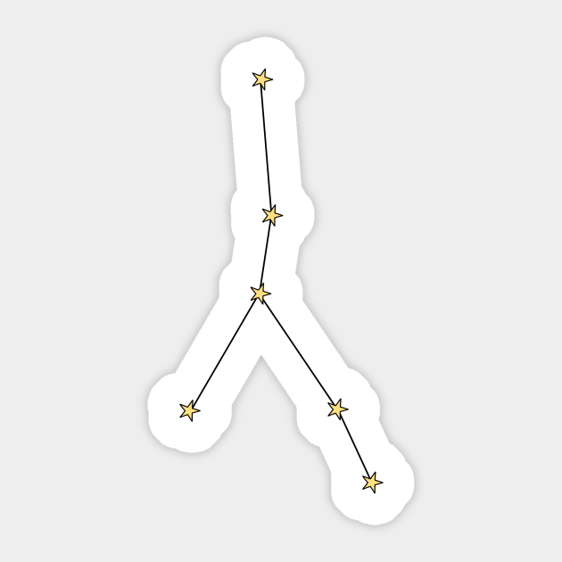 Cancer constellation  zodiac sign  sticker  teepublic Cancer constellation  zodiac sign  sticker  teepublic